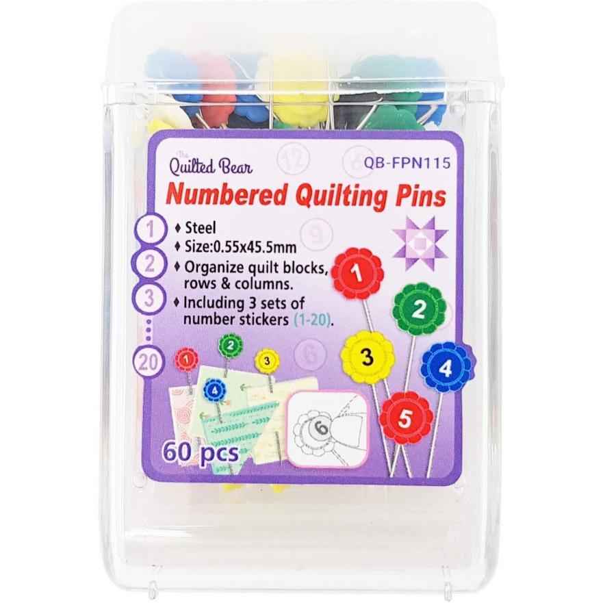 Numbered Pins