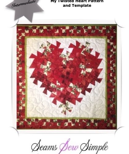 Pinewheel Heart Pattern