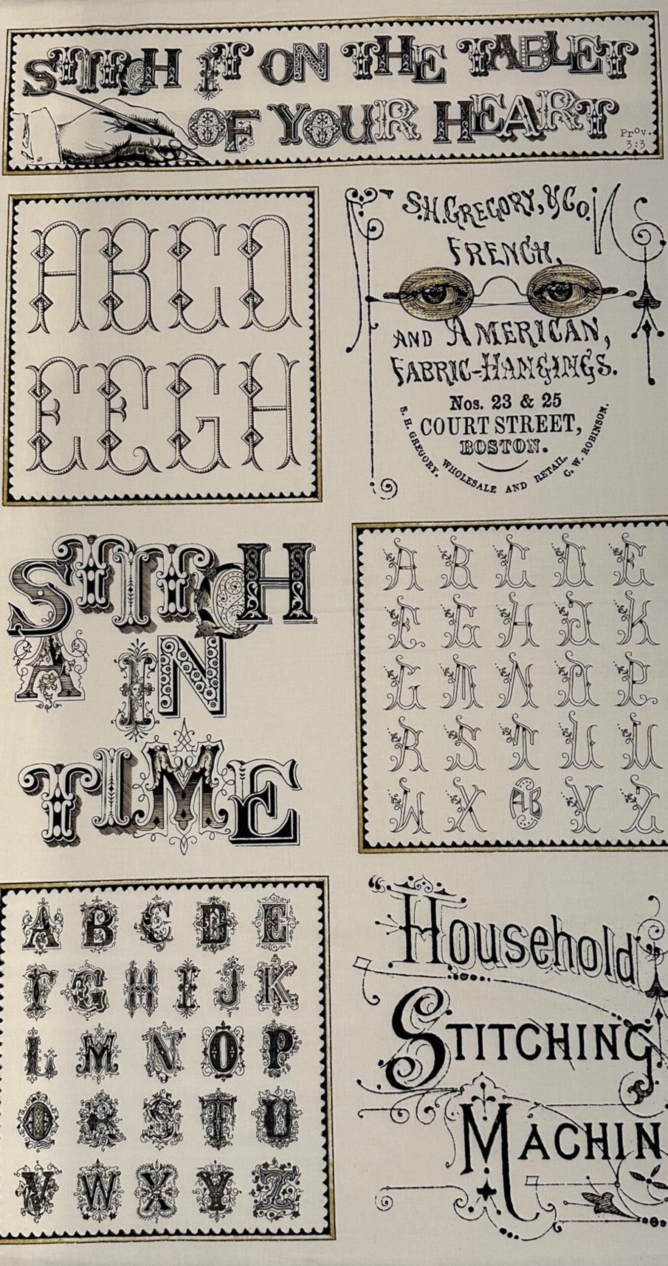 Stitch it on your tablet