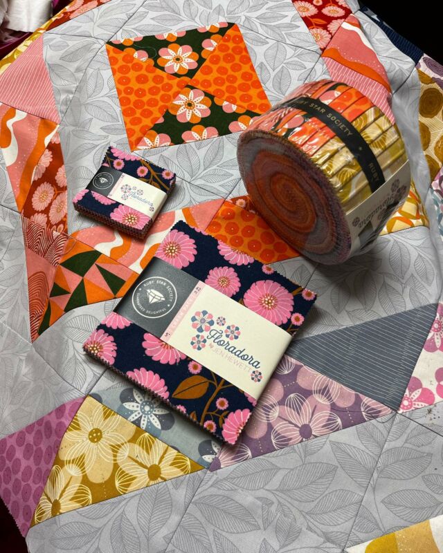 Charm pack quilt.
